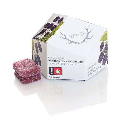 Our Marionberry gummies are made with real fruit and are Indica enhanced which makes them a great addition to the end of any long day.