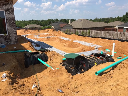 Septic System Drain Field Lines in Escambia County, FL and Santa Rosa County, FL Navarre and Gulf Breeze