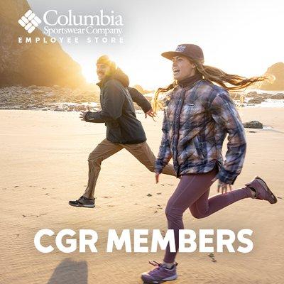 Columbia Greater Rewards Members are invited to shop the Employee Store from December 5th - 15th. To enter, show proof of CGR Membership.