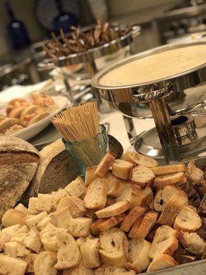 Cheese fondue