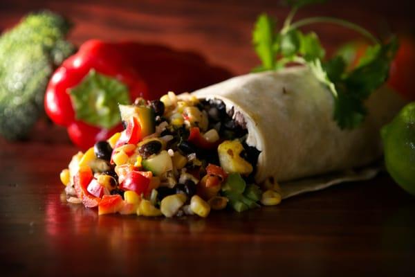 vegetarian burrito