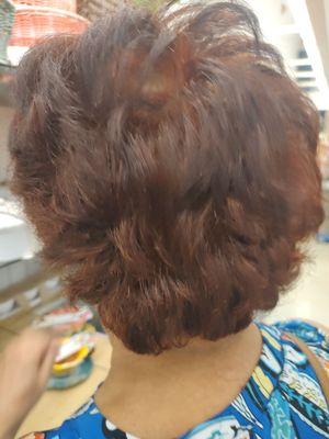 Perm and cut by Thuy