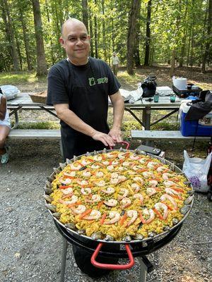 Paella made at your event!