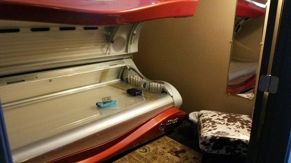 High quality tanning beds -- always sanitized