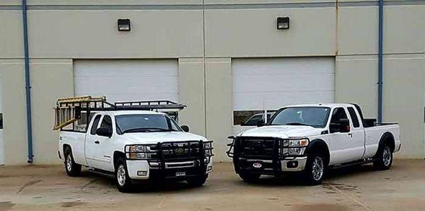 A couple of our trucks