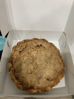 Dutch apple pie