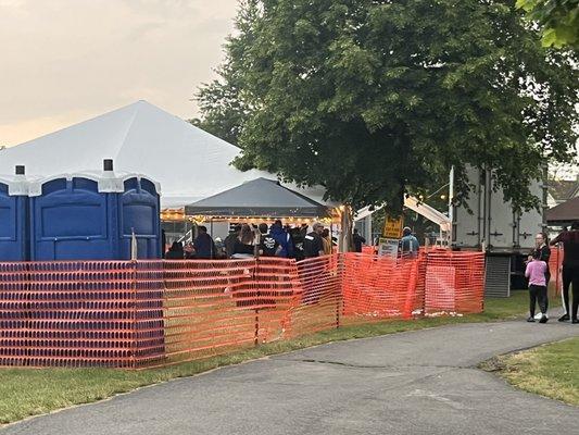 Beer tent