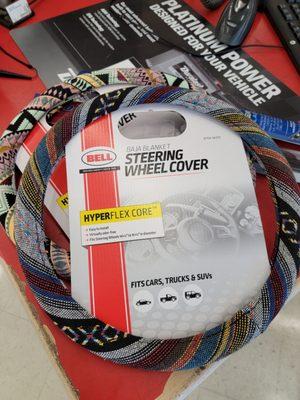 Steering wheel covers