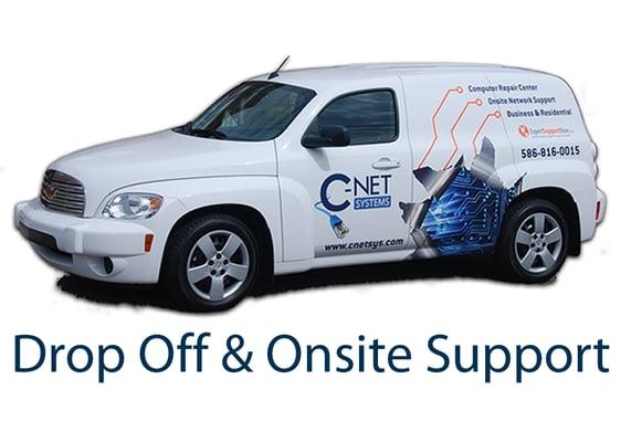 Drop Off & Onsite IT Support