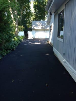 Driveway sealing