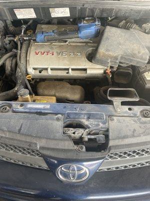 2004 Sienna a/c work