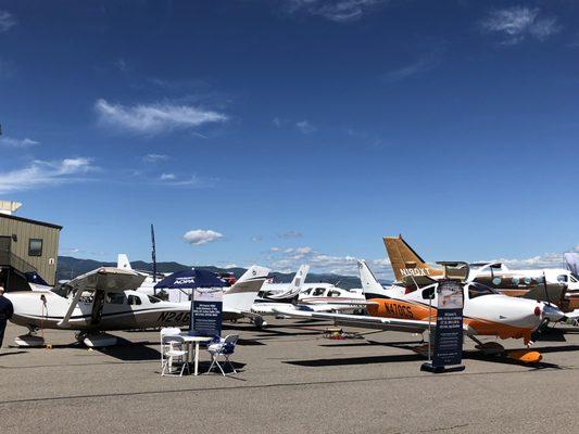 Van Bortel at AOPA