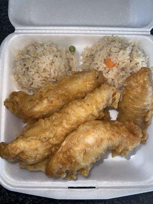 Crispy Chicken & Rice