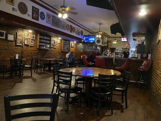 Dining area and bar