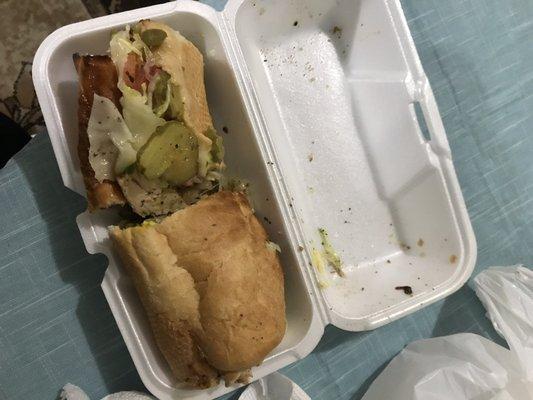 Chicken Philly all the way