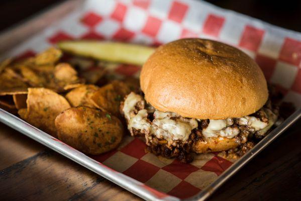 Sloppy Joe at The Mad Hatter Neighborhood Pub in Richardson