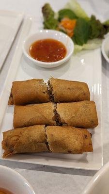 Vegetarian egg rolls! Taste homemade like Mama's!