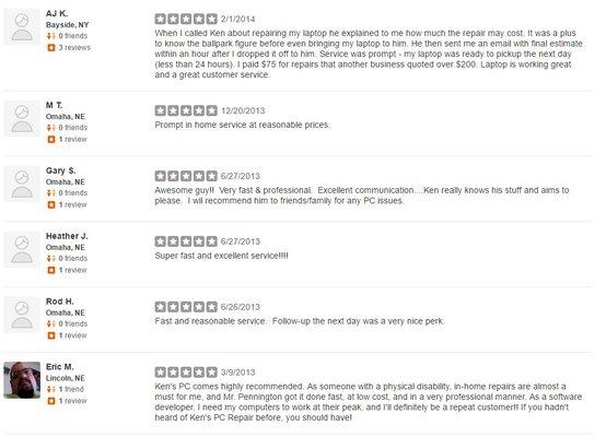 Reviews Filtered by Yelp.