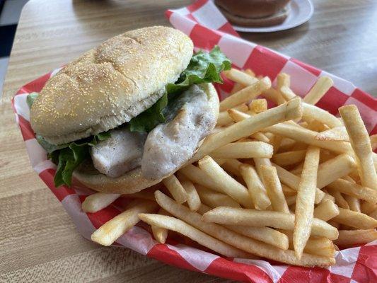 Grilled Chicken Basket.