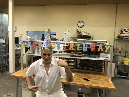 Happy Birthday Rubo! He is our magical bread baker!