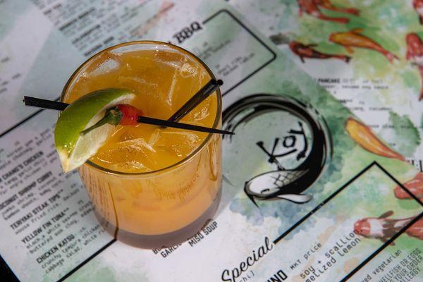 El Pazzo: Thai chili infused tequila, passionfruit, lime, agave