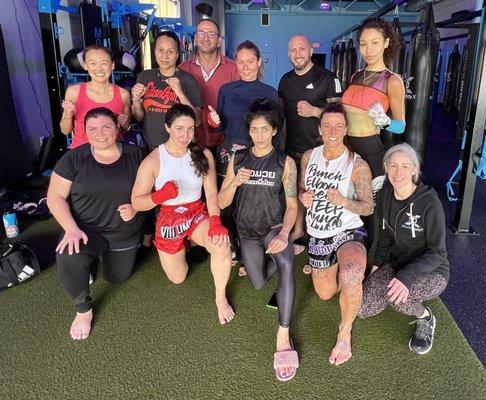 Muay Thai kick boxing with Coach Trusha