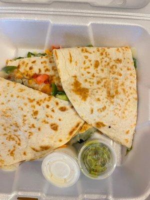 Chicken quesadilla