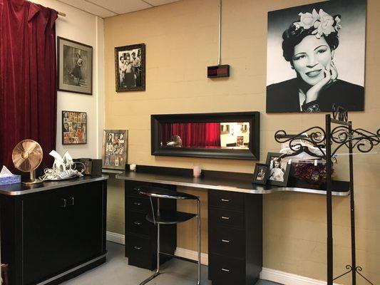 Hair and Make-Up Room Vanity