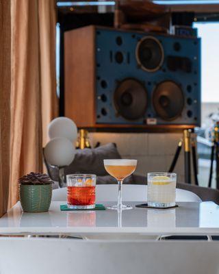 Cocktails and soundwaves