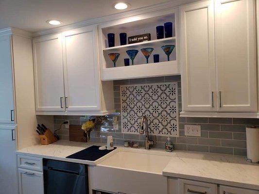 Designers Choice cabinets with Meganite countertop