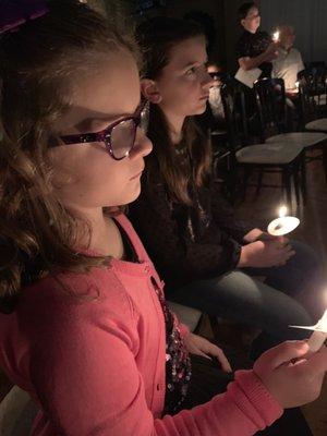 Christmas Eve candlelight service