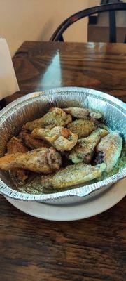 Lemon pepper wings.