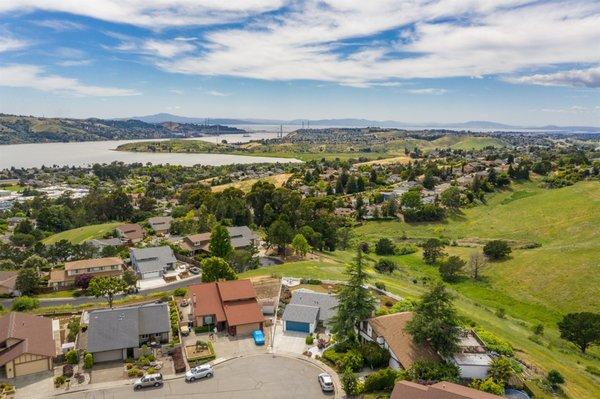 Beautiful Benicia and Carquinez Strait.