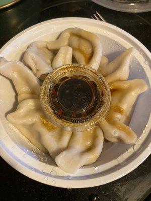 Steamed dumplings