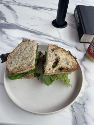 BLT with avocado - no tomato