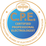 The CPE credential signifies that an electrologist's knowledge has been tested and  measured against the national standard.