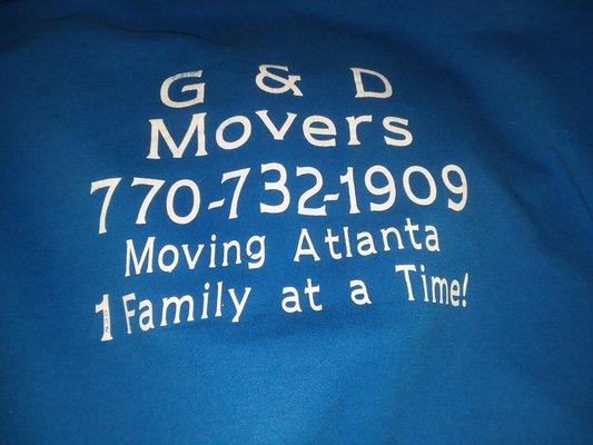 G & D Movers MCA 7768