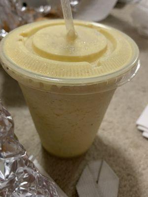 Maracuya (passion fruit) milk shake