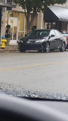 Fire hydrant parking