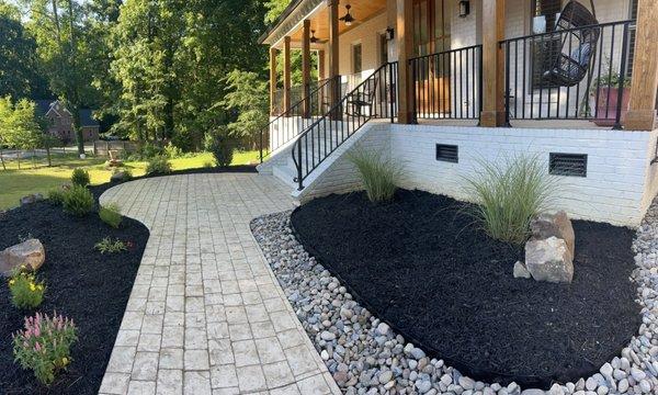 Front walkway