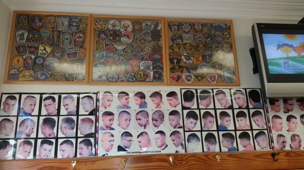 Laurel Barber Shop accommodates all different hair styles from regular to military/army haircuts.