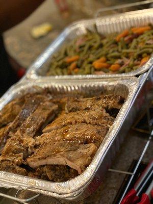 Pork Ribs & Green Beans