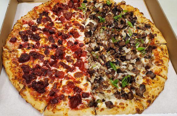 Tosino & Sisig Pork Pizza