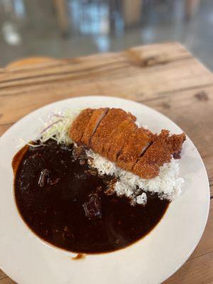 Tonkatsu curry