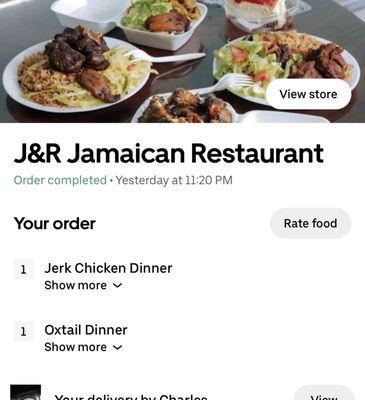 Order from J&R Jamaican Restaurant