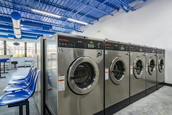 We use top quality Speed Queen washers and dryers to get your laundry done faster!