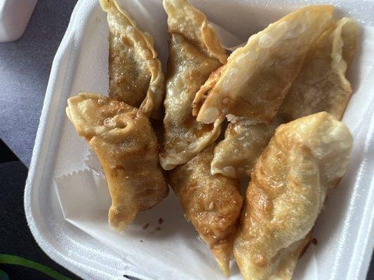 potstickers  they were ok  $12 not Worth the price tho