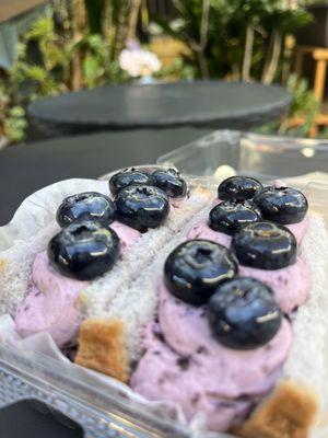 Blueberry Chiffon Cake