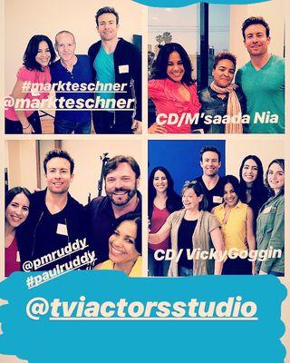 TVI Actors Studio is awesome! Thx Alan for providing such a beautiful creative space for us ACTORS. Thx to all the magically talented CD's