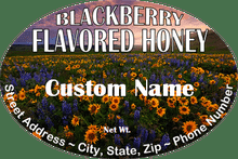 Custom Made Flavored Honey Labels